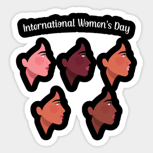 International Women's Day Gifts - Happy Women's Day Sticker